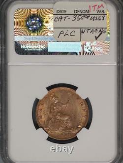 Great Britain 1888 1/2 Penny K-754 NGC MS62 RB