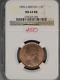 Great Britain 1890 1/2 Penny K-754 Ngc Ms64 Rb