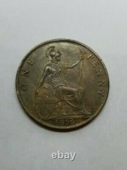 Great Britain 1896 Penny KM790 BU