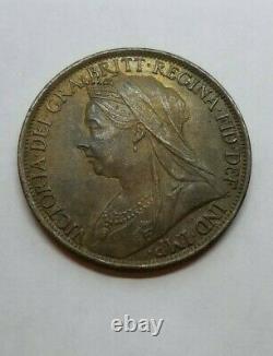 Great Britain 1896 Penny KM790 BU