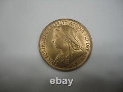 Great Britain 1901 Queen Victoria Penny KM 790 Red Uncirculated
