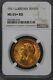 Great Britain 1911 Penny Ngc Ms 65+ Rd Spectacular S419