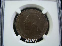 Great Britain 1936 Penny NGC Graded MS66 BN None Higher 2850165-005