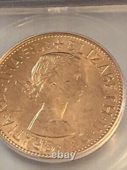 Great Britain 1964 One PENNY ICG MS 64RD RARE LISTS $1650.00