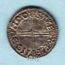 Great Britain. (978-1016) Aethelred 11 Long Cross Penny. Exeter Mint. GVF