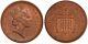 Great Britain Error Penny 1997 Coin Alignment Elizabeth Ii Km-935a Pcgs Ms63