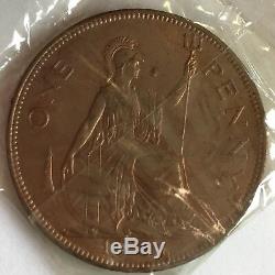 Great Britain George VI 1951 Penny Copper Coin