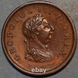 Great Britain Georgius III Penny 1807 KM#663 (8397)