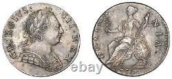 Great Britain Georgius III REX 1/2 Penny 1775 KM#601
