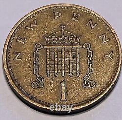 Great Britain New Penny, 1971 Gem 1st Year Ever Minted