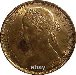 Great Britain Victoria (1837-1901) Bronze 1891 1 Penny KM# 755