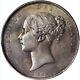 Great Britain Victoria 1848/6 Penny Coin Almost Uncirculated Certified Pcgs Au58