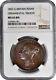 Great Britain Victoria 1853 1 Penny Coin, Uncirculated, Certified Ngc Ms 63-bn