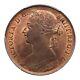 Great Britain Victoria 1894 1 Penny Coin Uncirculated, Certified Pcgs Ms63-rb