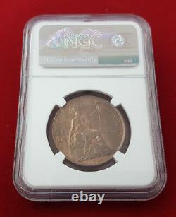 Great Britain Victoria Penny 1900 KM 790 NGC MS65 RB