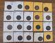 Lot Of 20 Bronze Half Pennies Dated 1860 Gb Victoria As Imaged