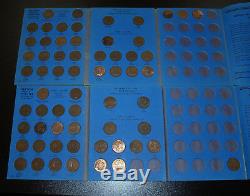Lot of 13 Whitman Book of Great Britain Coins Pennies, Half Pennies, Farthings