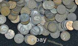 Lot of 220 Great Britain Large Pennies Cents 1861 to 1967 Includes Commonwealth