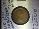 Rare 1971 D. G. Reg. 1971 Queen Elizabeth Ii New Pence 2 Coin
