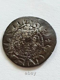 Rare Henry III Longcross Penny 3b Willem ion Bury St Edmunds Hammered Coin