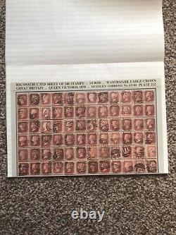 SG 43 penny red plate 212, full reconstruction of 240 stamps AA to TL