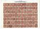 Sg 43 1d Penny Red Reconstruction 240 Stamps Plate 134 All Good Used