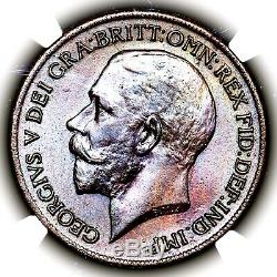 The Single Finest 1919 KN George V Great Britain King's Norton Penny NGC MS65 BN