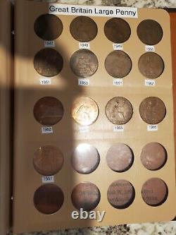 UK (Great Britain) Large Penny Collection 1900-1967