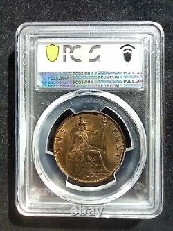 UK Great Britain Penny 1898 PCGS MS 64