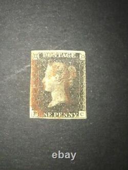 UK Stamps 1d Penny Black Used