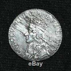 Undated (1660's) Great Britain, Charles II, Maundy Penny, S-3389