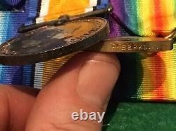 WW1 British 14/15 Medal Trio Death Penny