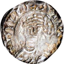 1066 1087 Grande-bretagne Penny, Ngc Ms 62, Monnaie De Londres, Courte Croix