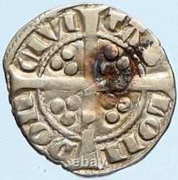 1279-1307 England Grande-bretagne Royaume-uni Roi Edward I Ancien Argent Penny Coin I97623