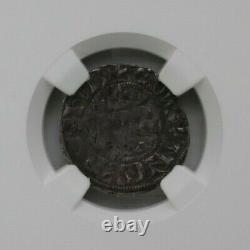 1279-1307 Grande-bretagne Argent Penny Edward I Archevêque Mint Ngc Vf 25