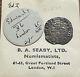 1279-1307 Grande-bretagne Edward I Silver Penny, London Mint, Old Seaby Tag Incl