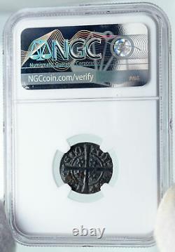 1280-6 Grande-bretagne Ecosse Royaume-uni Roi Alexander III Argent Penny Coin Ngc I87147