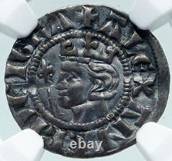 1280 86 Grande-bretagne Ecosse Royaume-uni Roi Alexander III Old Penny Coin Ngc I87147