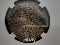 1551-53 Grande-Bretagne Angleterre Edward VI S 2483 sixpence 6d 6 Penny pièce NGC VF20