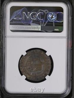 1551-53 Grande-Bretagne Angleterre Edward VI S 2483 sixpence 6d 6 Penny pièce NGC VF20