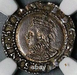 1578 NGC AU 58 Penny d'Elizabeth I de Grande-Bretagne Angleterre Pièce d'argent POP 1/0 (23061001C)