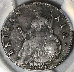 1700 Pcgs Vf 35 William III 1/2 Penny Grande-bretagne Stuart Coin (22090401d)