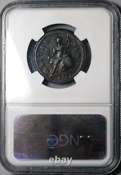 1717 NGC VF 30 George I Décharge 1/2 Penny Cuivre Pièce de Grande-Bretagne (23012002C)