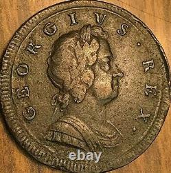 1719 Grande-bretagne George I Demi-penny