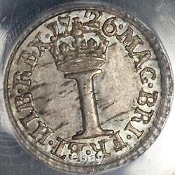 1726 Pcgs Ms 62 George I Penny Pence Great Britain Silver Coin Pop 1/0 22080301c