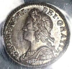 1746 Pcgs Ms 66 George II Penny Grande-bretagne Argent Overdate Ogh Coin 19112402c