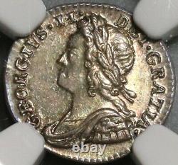1757 Ngc Ms 63 George II Silver Penny Great Britain Coin Pop 1/0 (20091903c)