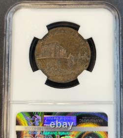 1790 Grande-Bretagne 1/2 Penny D&h-12 Norfolk-Norwich Bacon Cockey Ngc Ms 63 Bn