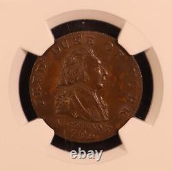 1795 Grande-Bretagne Duc d'York Middlesex Conder Demi-Penny Token- NGC MS64 BN