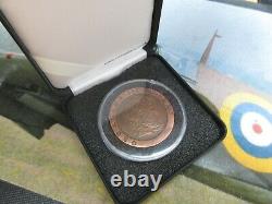 1797 Cartwheel 2 Penny Coin King George I Soho Mint Boxé Avec Capsule Cc1